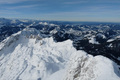 Alpen noch tief verschneit