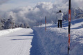 Schneeschauer und Sonne