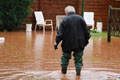 Hochwasser nach Starkregen