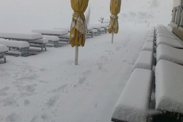 Winterintermezzo in den Bergen