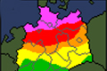 Windprognose für Orkan XAVER