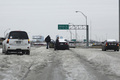 Schnee und Eisregen in den USA